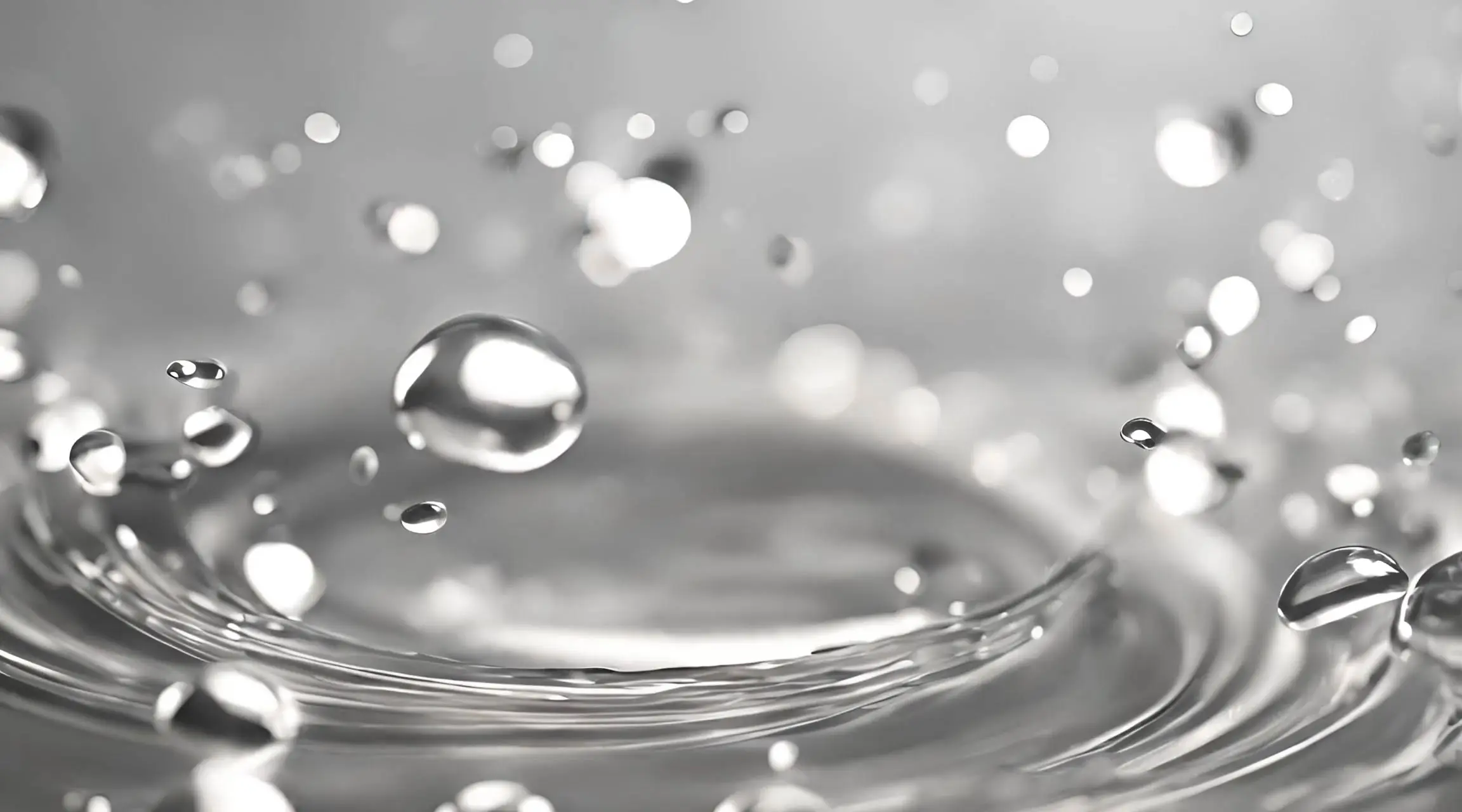 Serene Ripple Gentle Water Droplets Stock Video